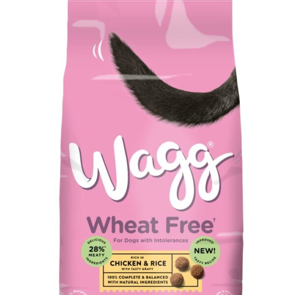 Wagg Adult Wheat Free Chicken & Rice 4 x 2kg