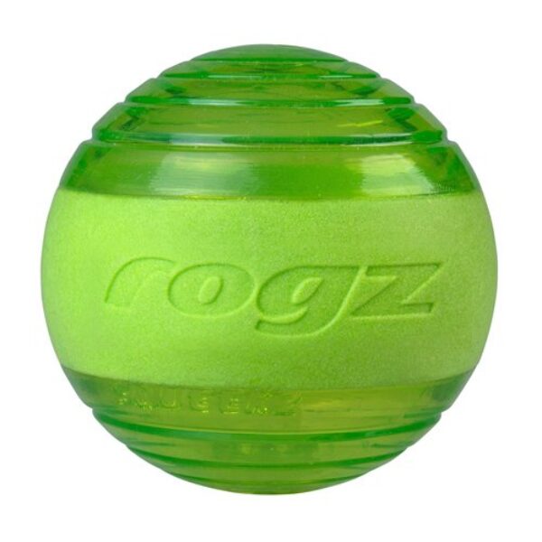 Rogz Squeekz Ball Lime