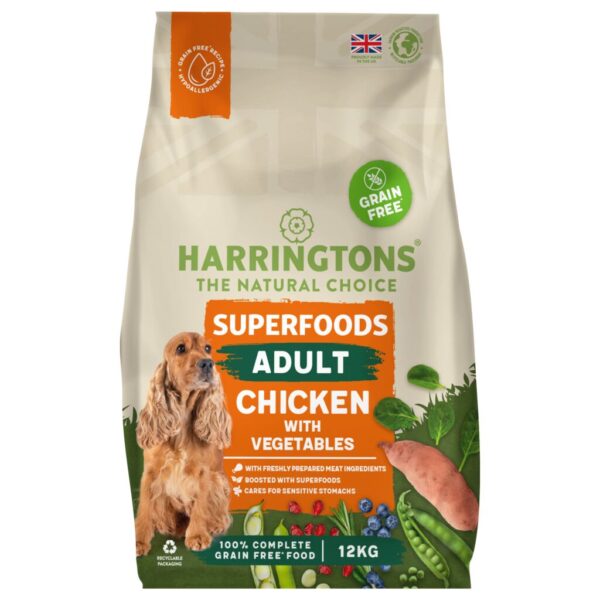 Harringtons Adult GRAIN-FREE Superfoods Chicken 12kg