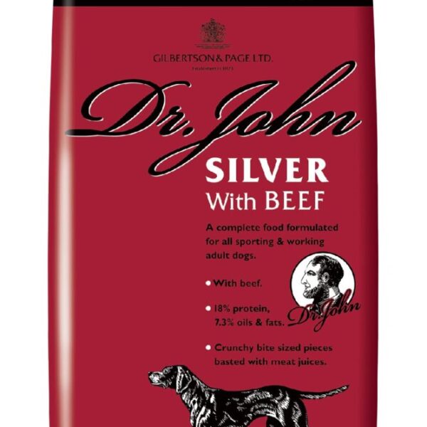 Dr John Silver Dog Food - Beef 15kg