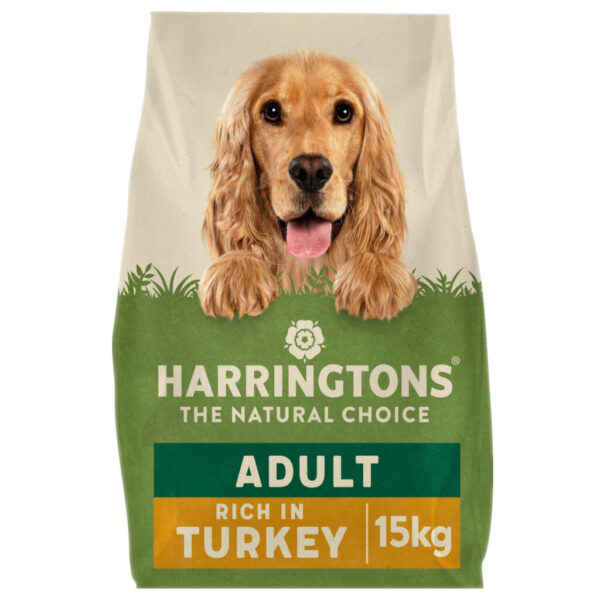 Harringtons Dry Adult Dog Food Rich in Turkey & Veg 15kg