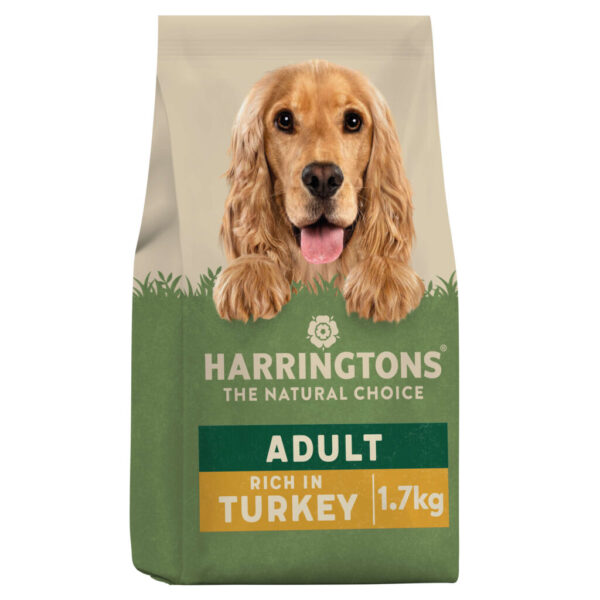Harringtons Dry Adult Dog Food Rich in Turkey & Veg 1.7kg