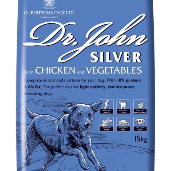 Dr John Silver Dog Food - Chicken 15kg