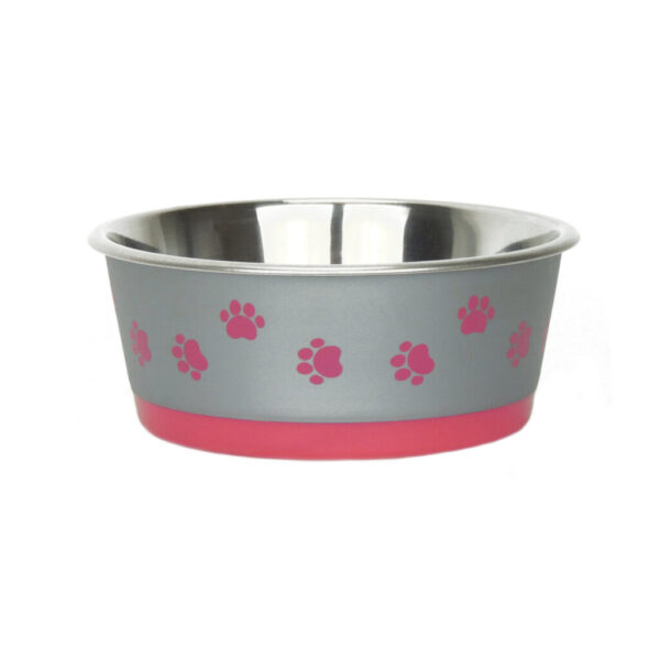 Classic Hybrid Pink Paws Bowl Small 380ml