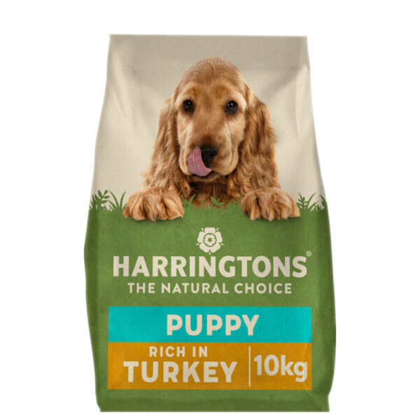Harringtons Dry Puppy Food Rich in Turkey & Rice 10kg