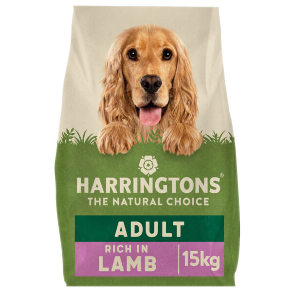 Harringtons Dry Adult Dog Food Rich in Lamb & Rice 15kg