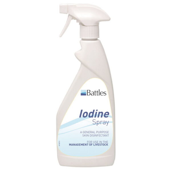Battles Iodine Spray 500ml