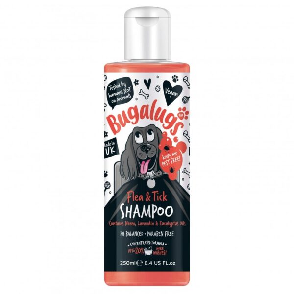 Flea and Tick Dog Shampoo 250ml