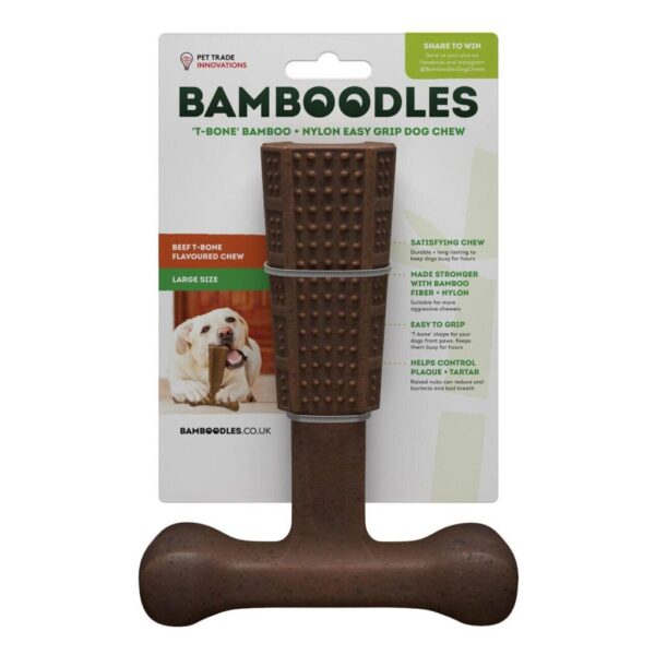 Bamboodles T-Bone Dog Chew