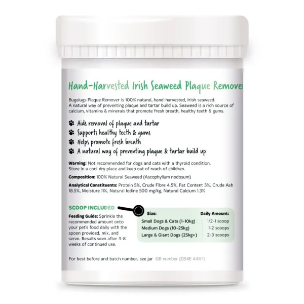 Bugalugs Plaque Remover Small 70g